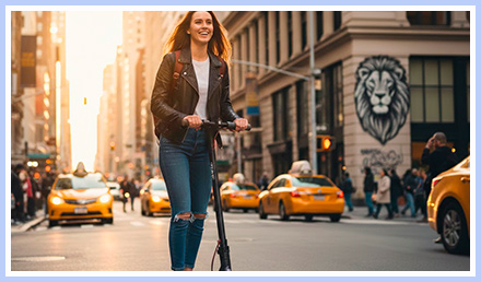 Accident en trotinette