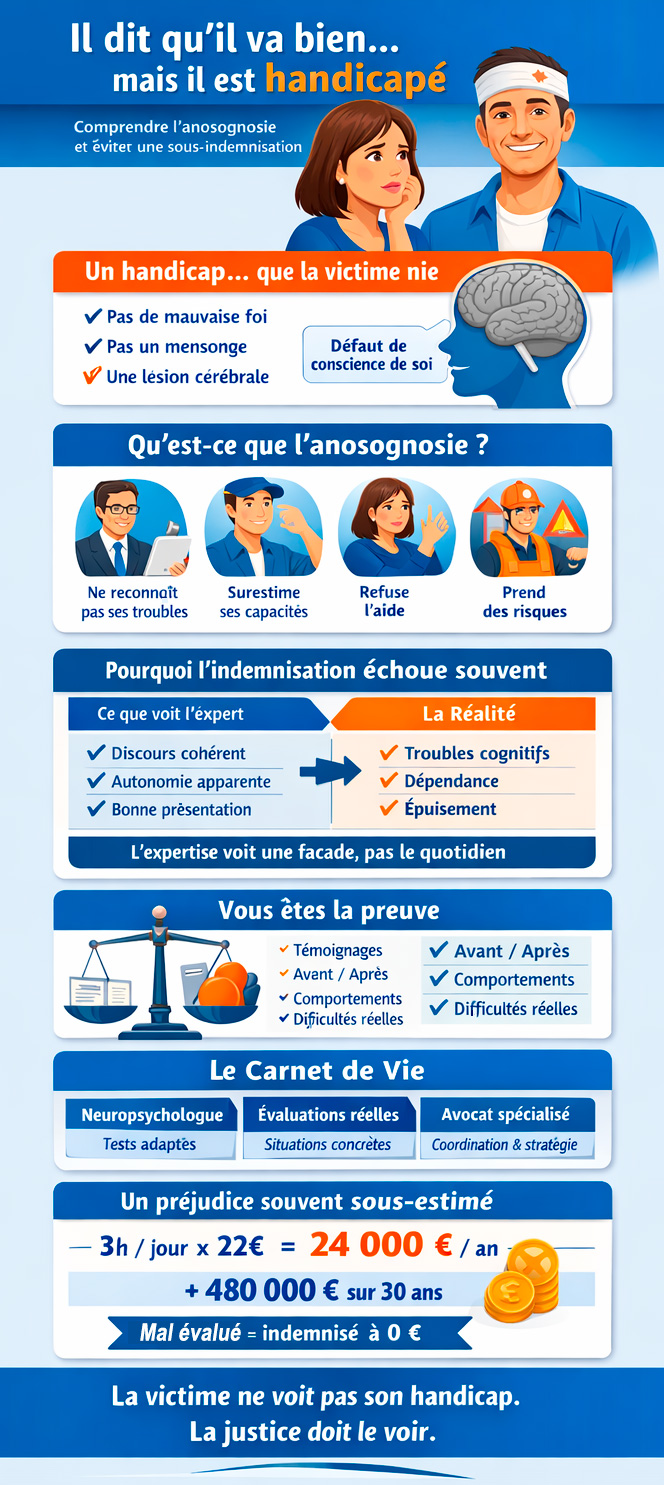 anosognosie infographie