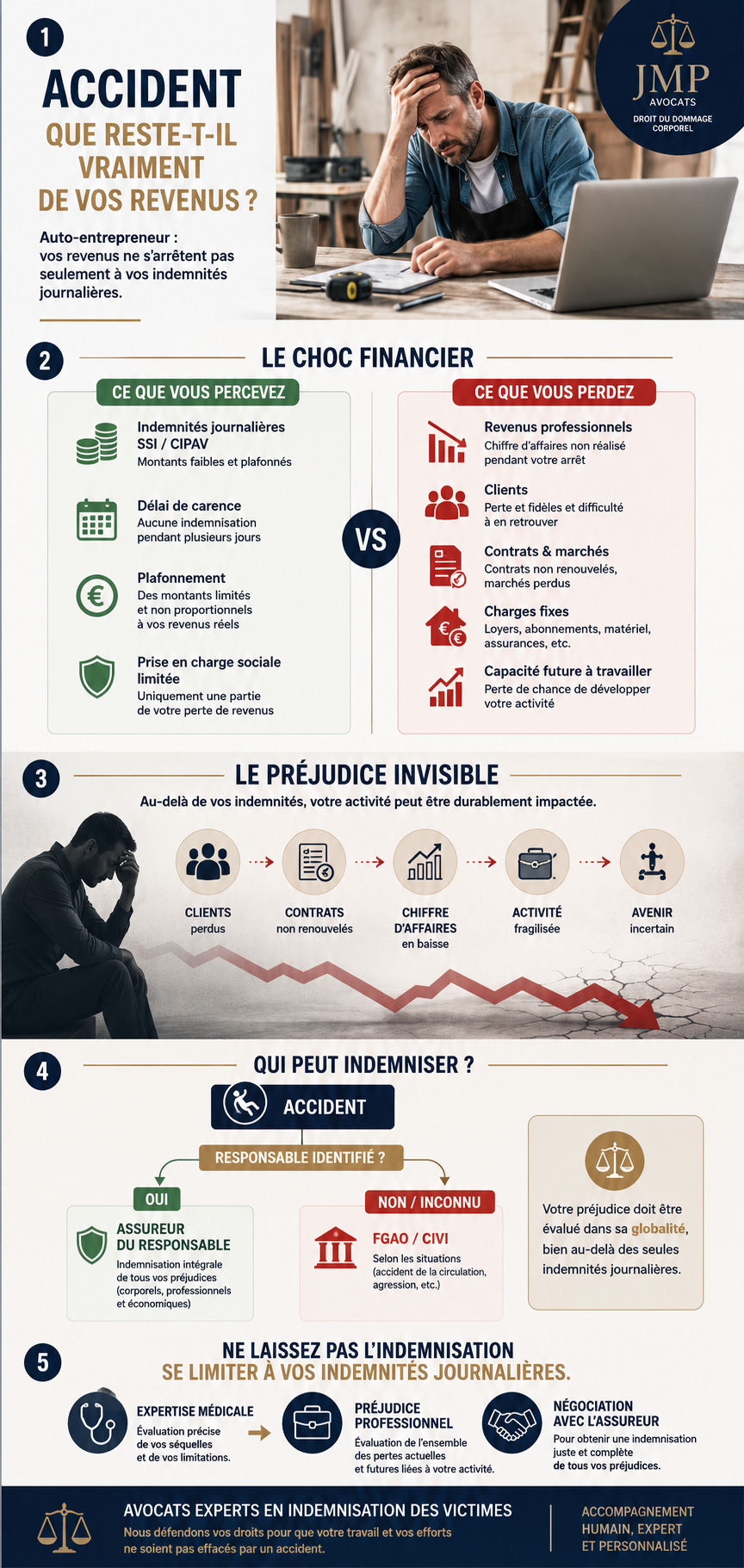 info accident autoentrepreneur