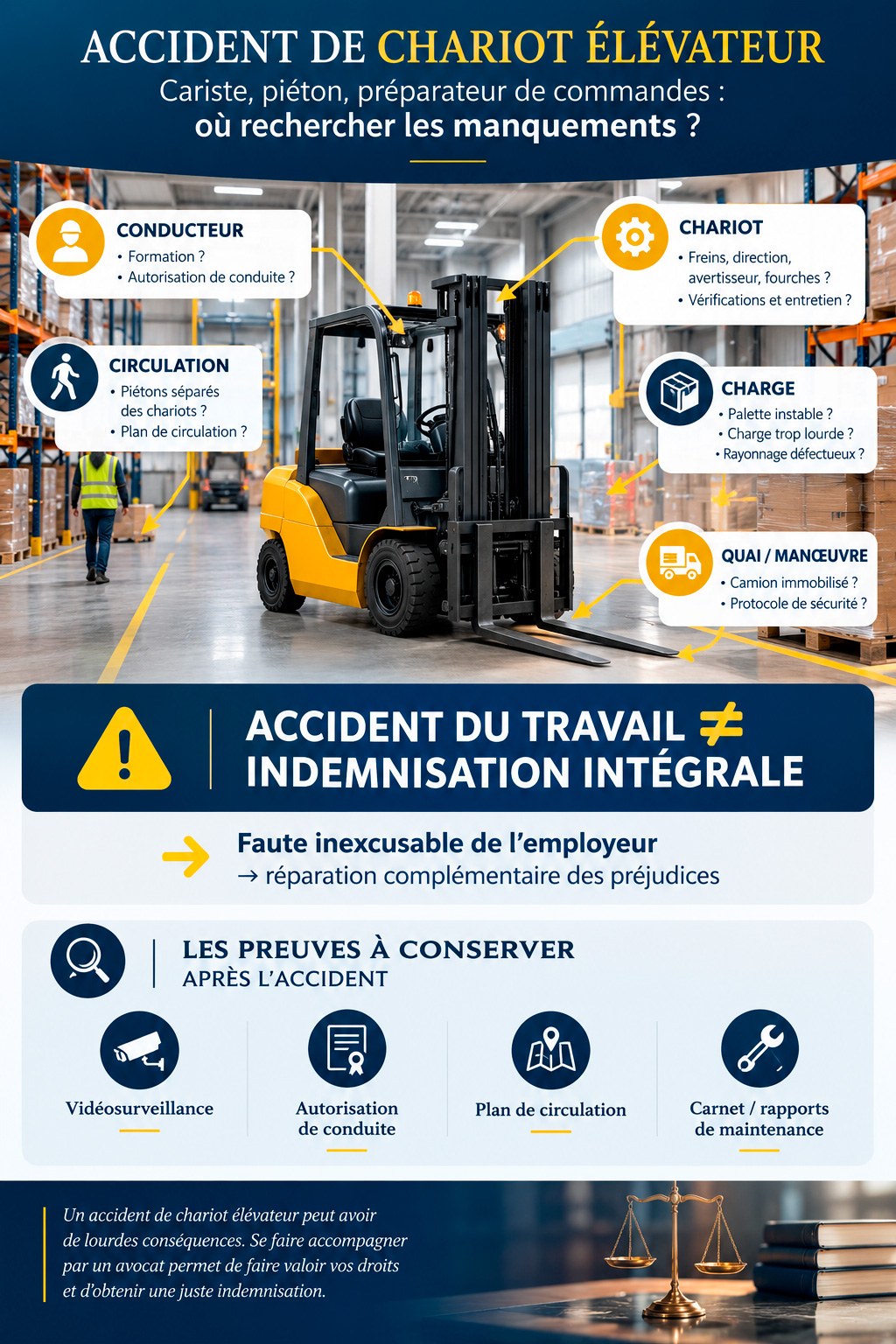 accident chariot cariste