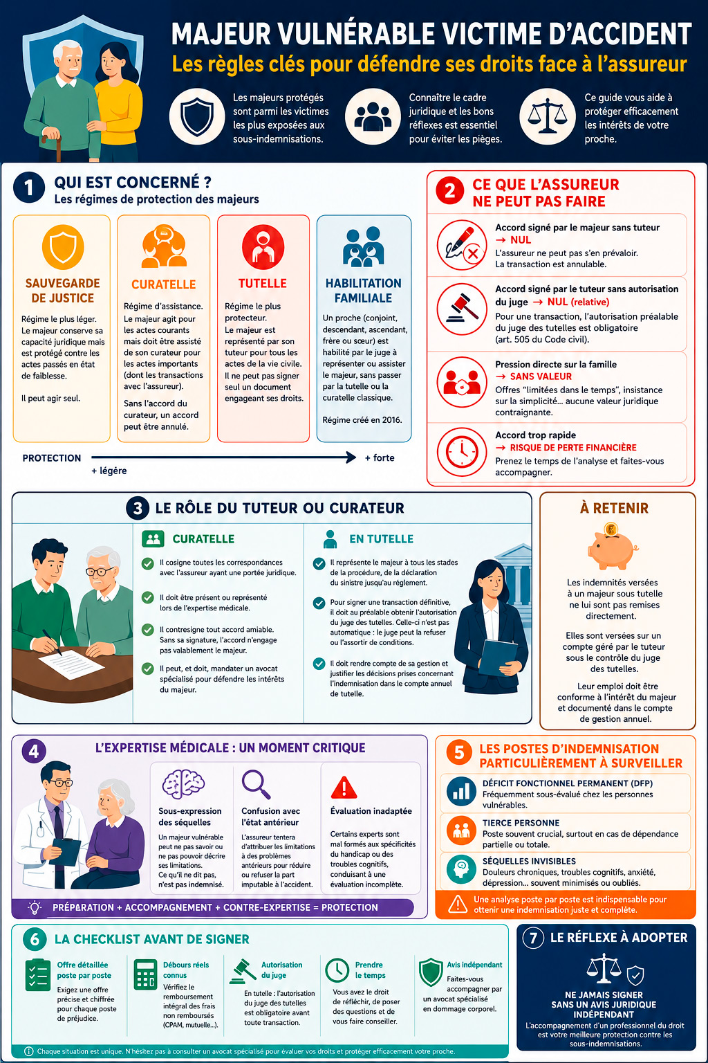 victime vuln&eacute;rable curatelle indemnisation infographie