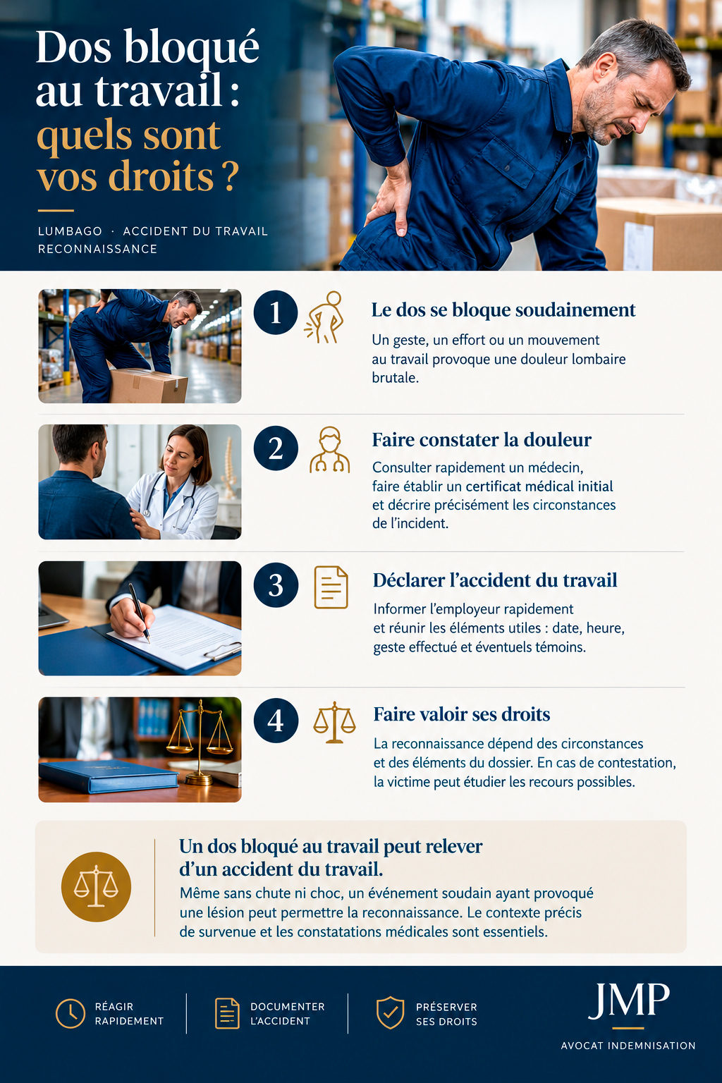 lumbaqo accident du travail