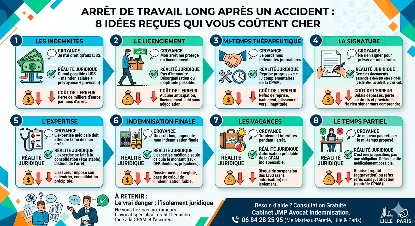 infographie arret de travail long
