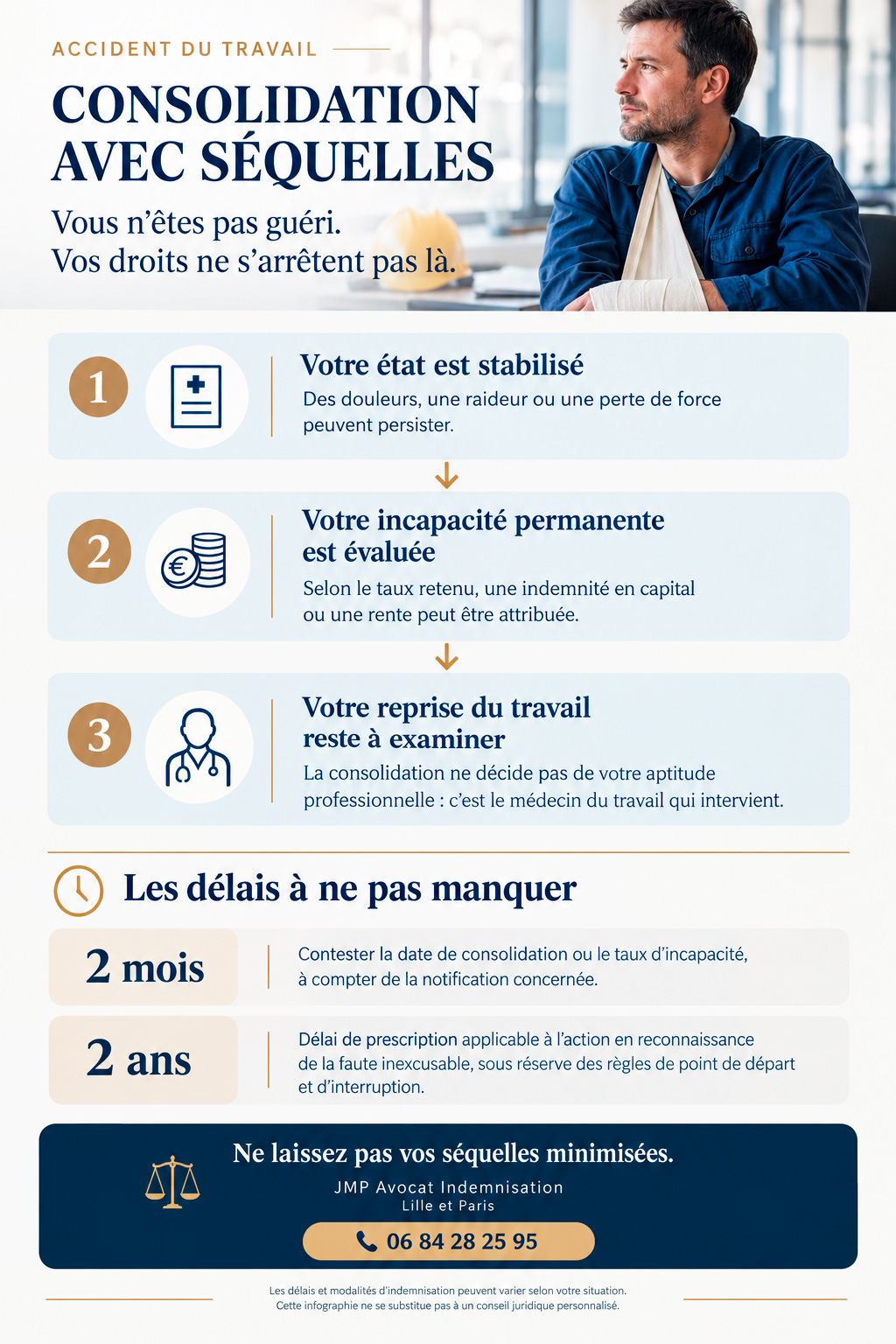 consolidation des s&eacute;quelles