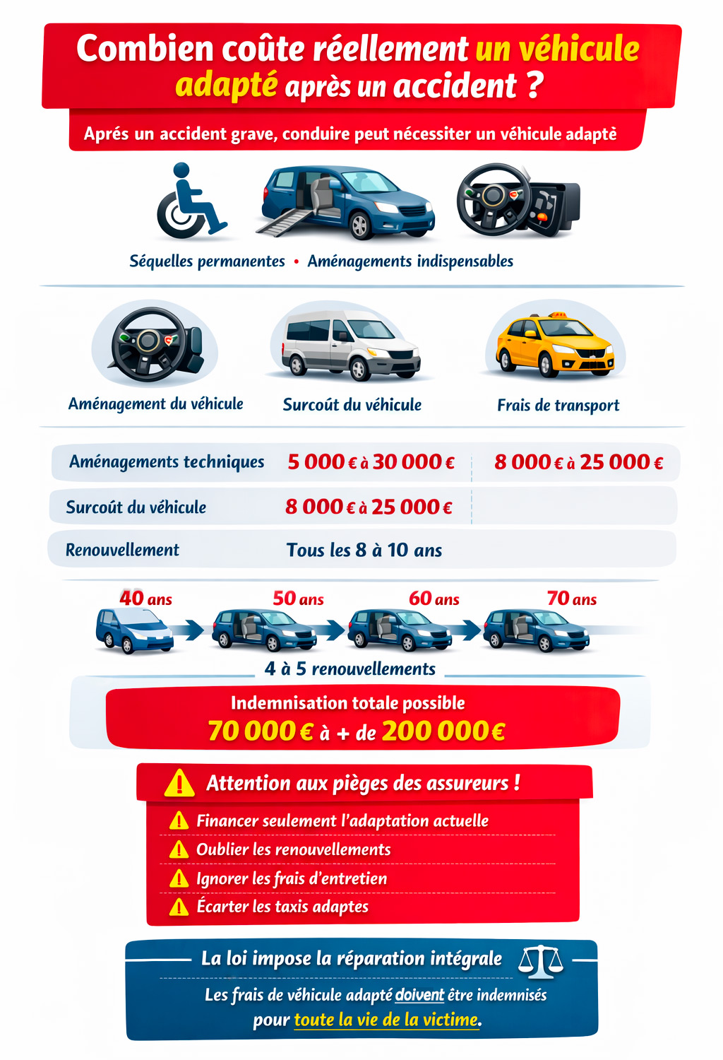 infographie vehicule adapte