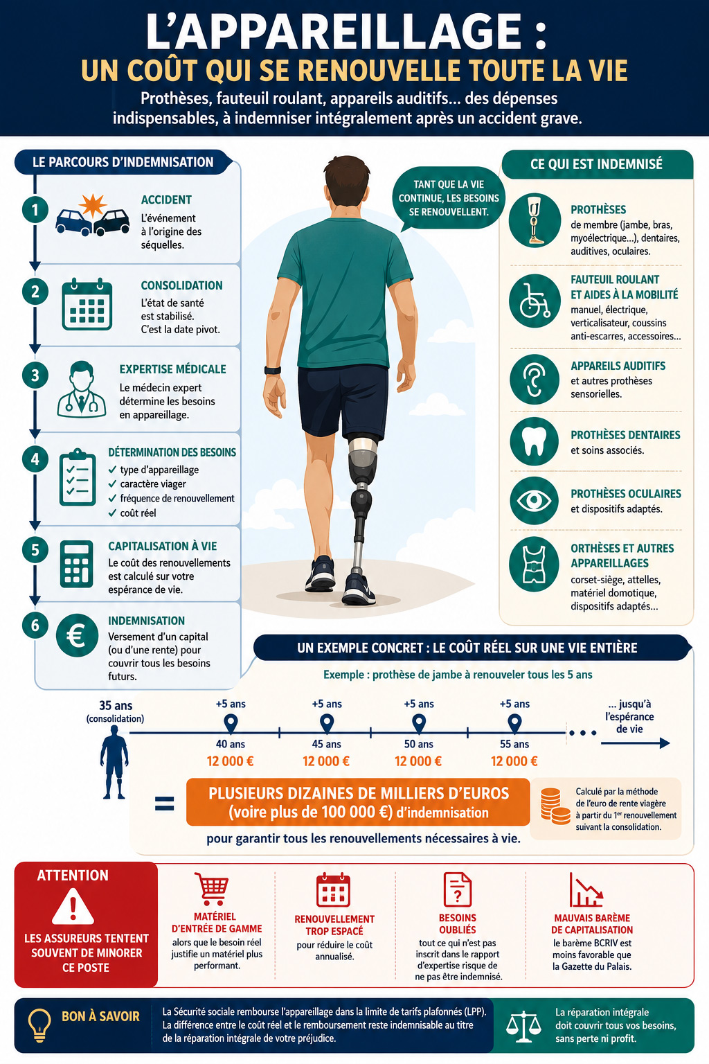 infographie co&ucirc;t appareillage