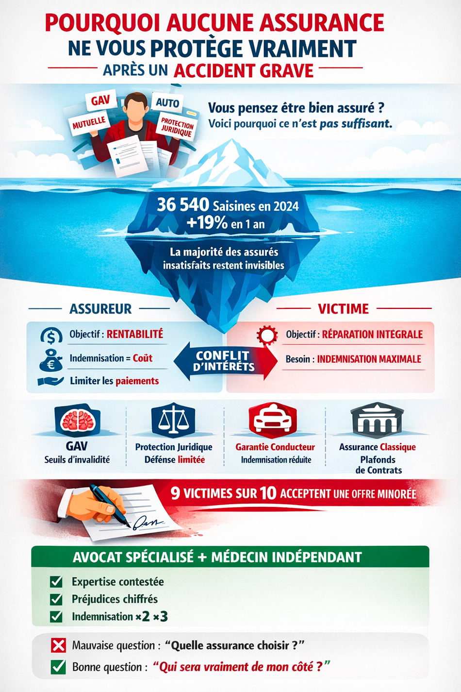 infographie quelle assurance vous prot&egrave;ge ?