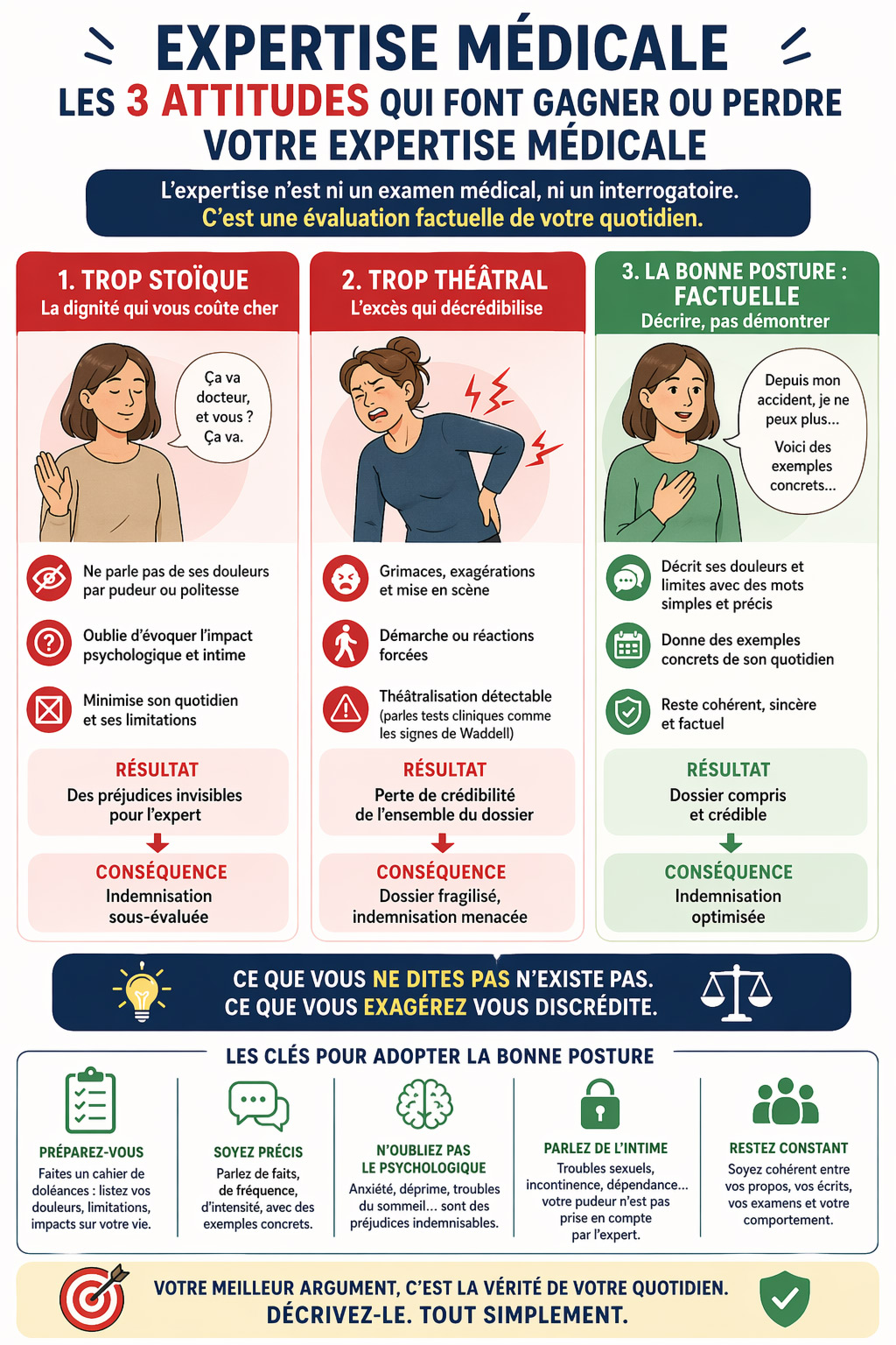 EXPERTISE Bonne conduite durant expertise