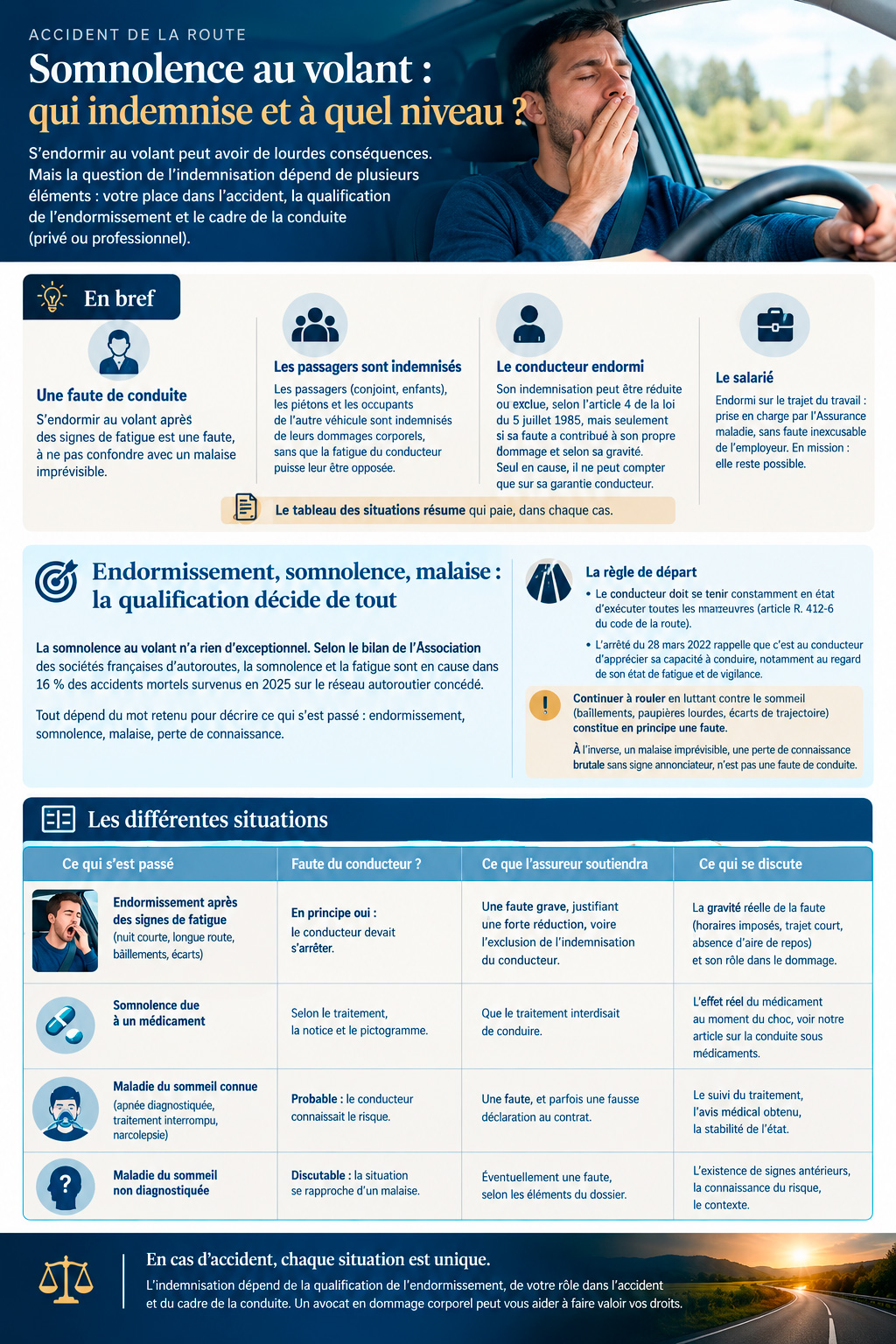 endormissement au volant