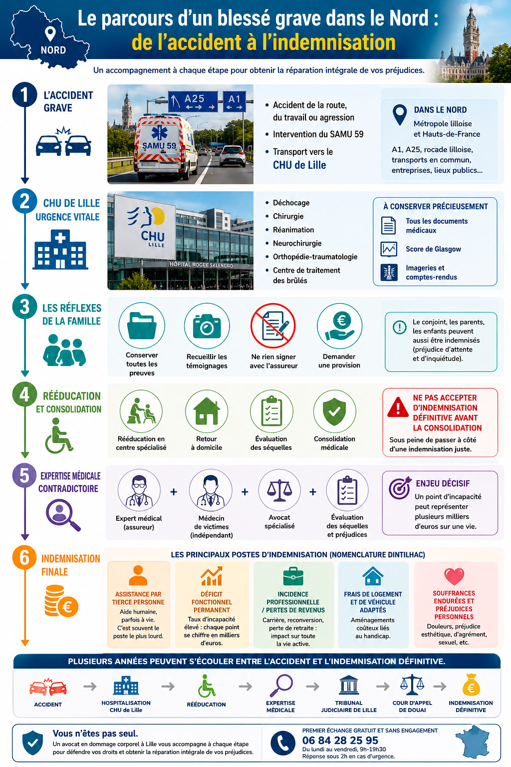 parcours accidenté Lille Nord