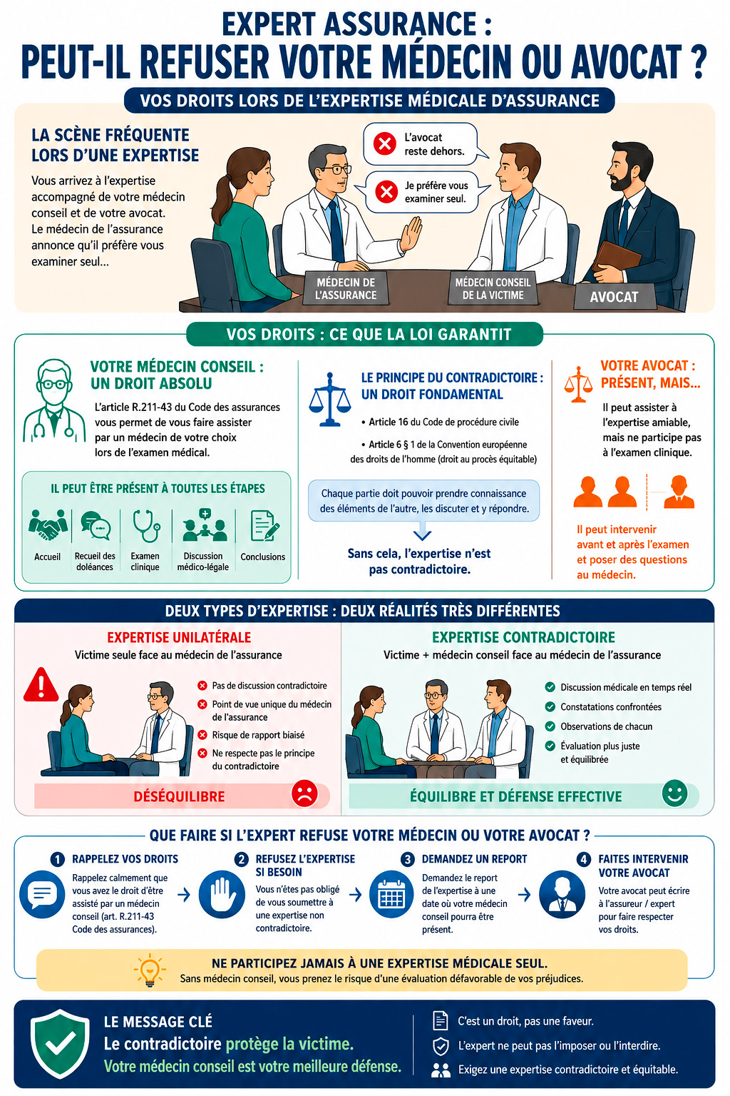 respect du contradictoire expertise corporel infographie