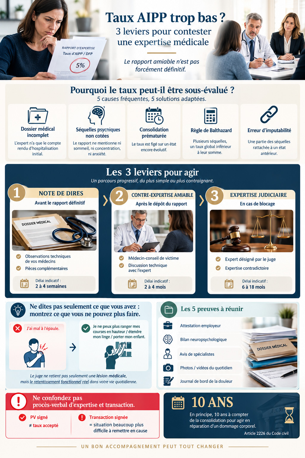 Taux AIPP trop bas info