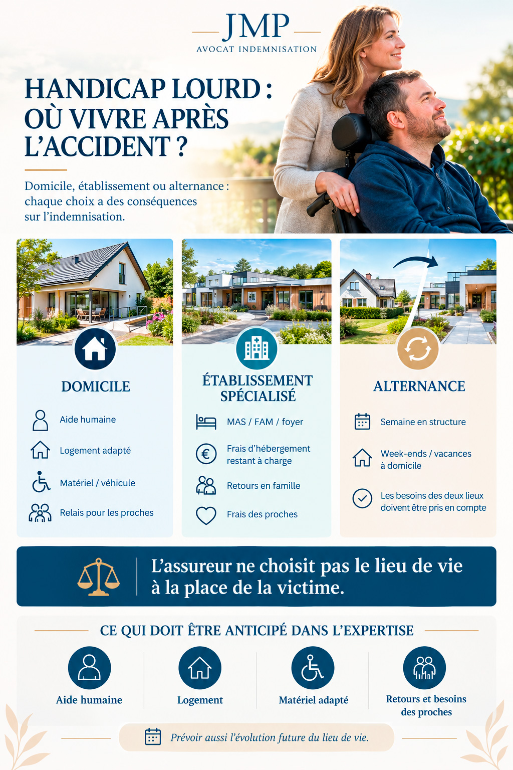 apr&egrave;s accident : vie maison ou &eacute;tablissement